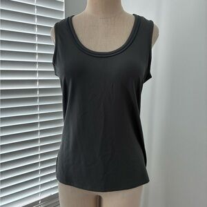 NWT Talbots Women's Soft Grey Basic Tank Top
